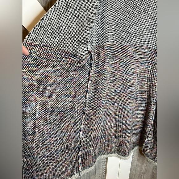 B13.01 Vintage Open knee length sweater w/pockets Aztec Colors/Pattern (XL) - Picture 7 of 8